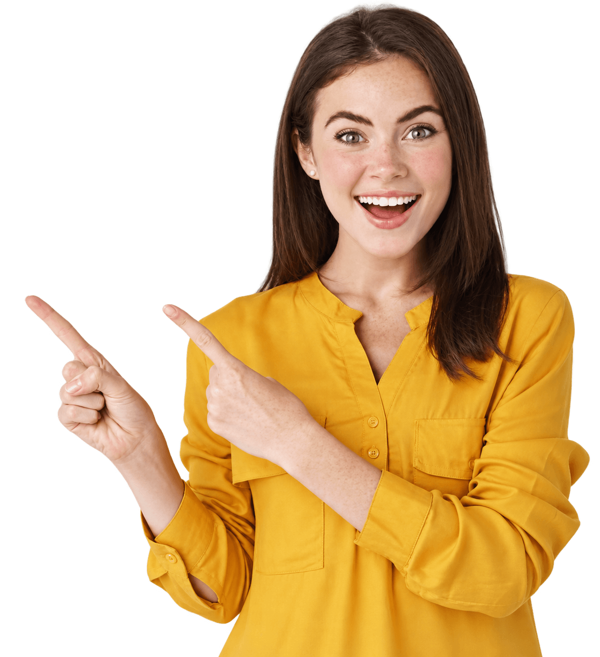 Excited student